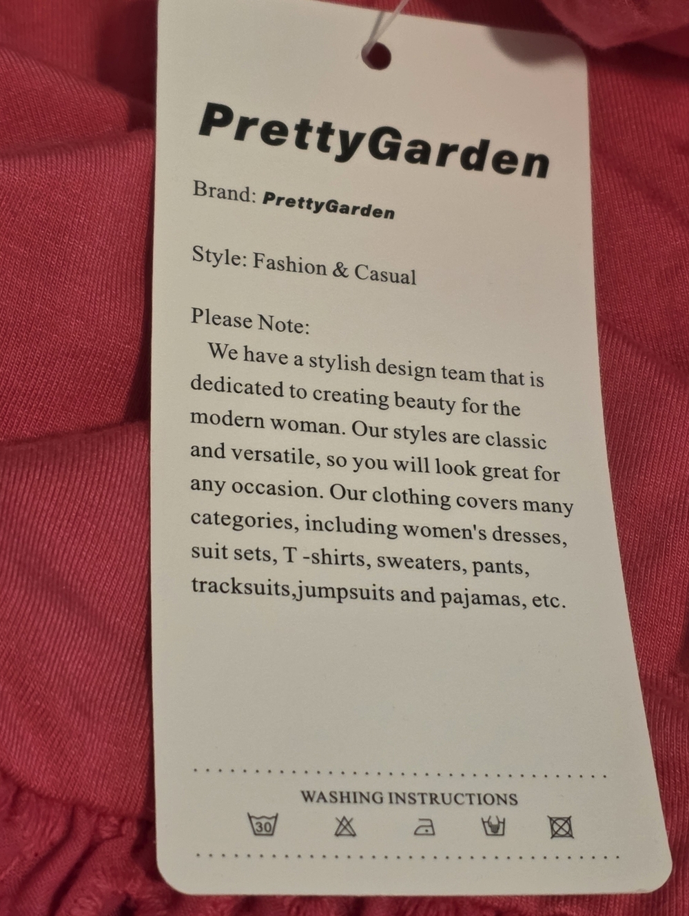 NWT Pretty Garden Hot Pink Eyelet Tiered Dress Ruched Tank Sleeveless Maxi Large - Picture 11 of 13